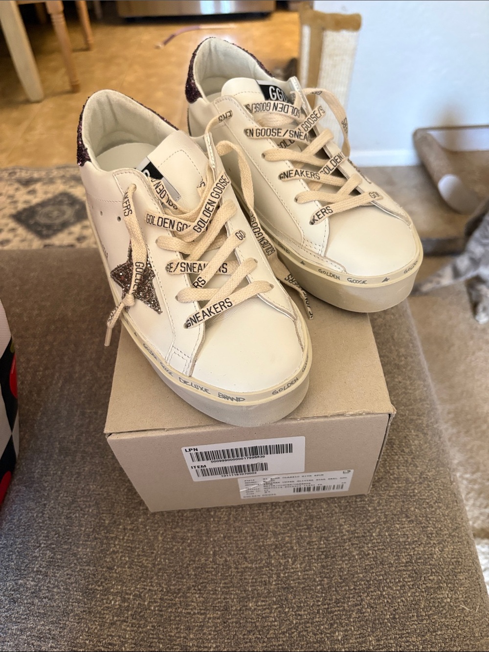 Golden Goose HI STAR Classic with spur.